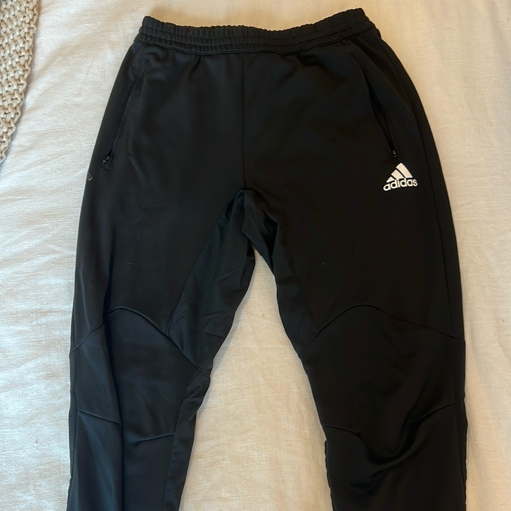Black adidas sweatpants
